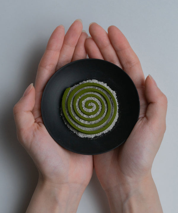 spiral incense+small plate for maboroshi set