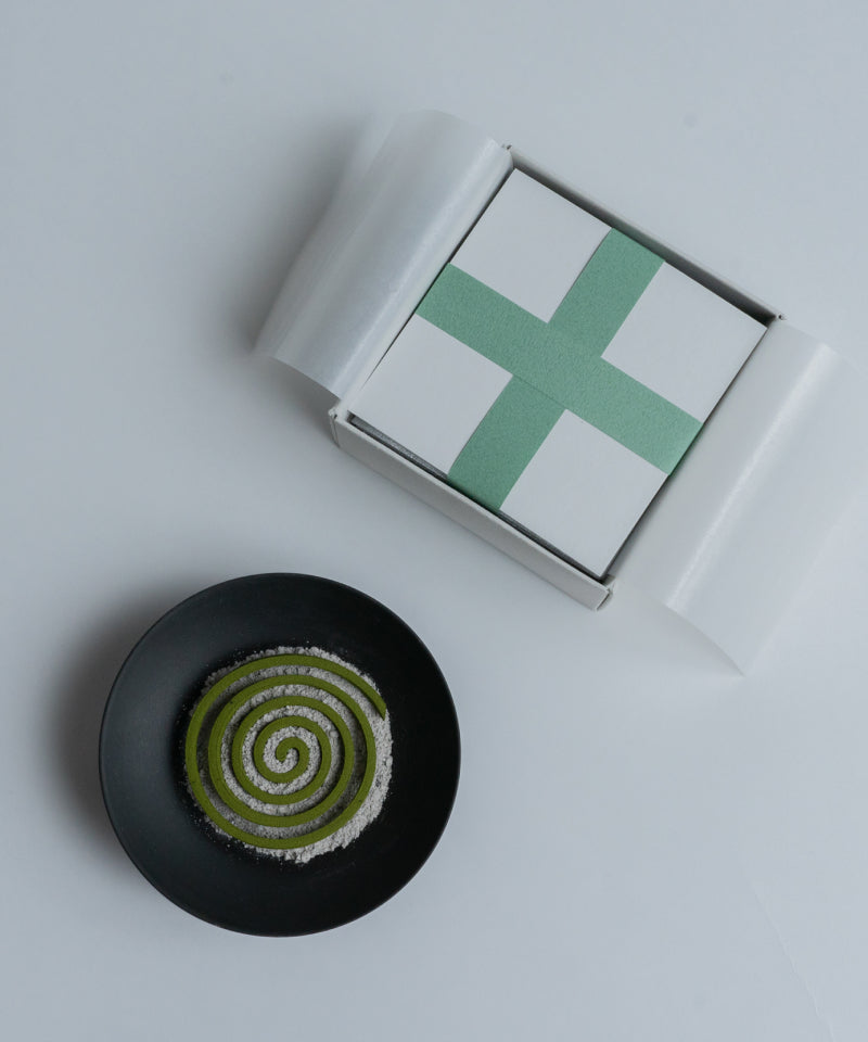 spiral incense+small plate for maboroshi set　予約販売
